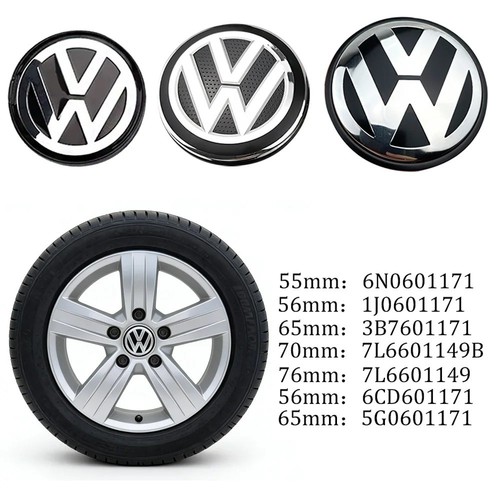 Tappi coprimozzi volkswagen - tappi,