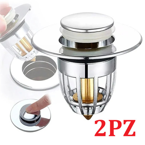 Set 2pz scarico lavabo - scarico,