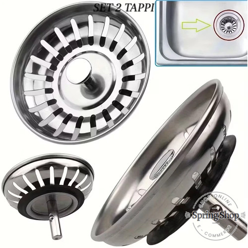 Set 2pz tappo - tappo, filtro