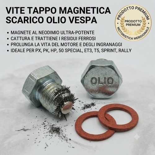 Vite tappo magnetica scarico - tappo,